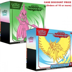 Pokemon Scarlet & Violet 4: Paradox Rift Elite Trainer Box RRP £49.99 (CASE DISCOUNT FOR 10 UNITS OR MORE)