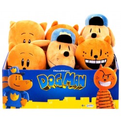 Dog Man 23cm Basic Plush Assortment in CDU (8ct) RRP £11.99