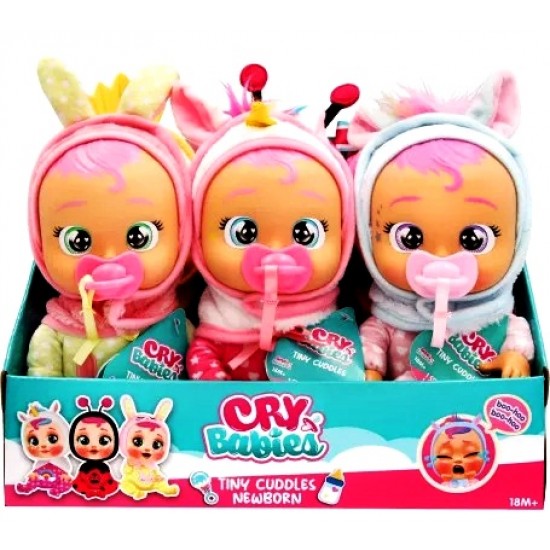 Cry Babies Tiny Cuddles Newborn Assortment (6ct) RRP £12.99