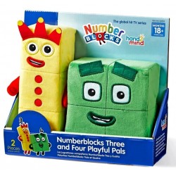 Numberblocks Three and Four Playful Pals RRP £29.99