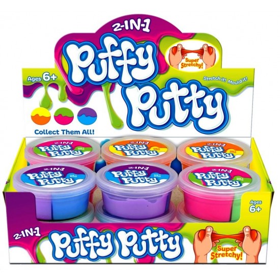 2-in-1 Puffy Putty (12ct) RRP £1.99