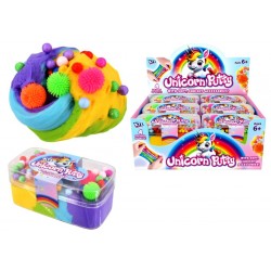 Unicorn Putty with Sensory Beads in Tub (12ct) RRP £3.99