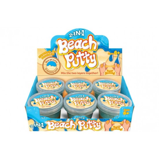 Beach Putty & Moving Sand (12ct) RRP £1.99 - May