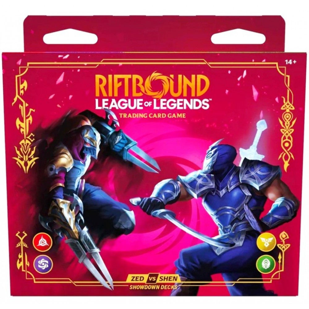 Riftbound: Vendetta Zed vs Shen Showdown Decks