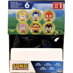 Sonic the Hedgehog 1.5" Mini Figure Blind Bags (24ct) RRP £2.99 Sonic the Hedgehog 1.5" Mini Figure Blind Bags (24ct) RRP £2.99