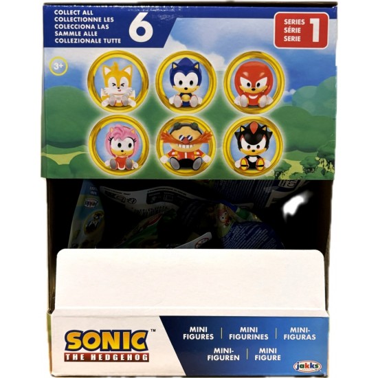 Sonic the Hedgehog 1.5" Mini Figure Blind Bags (24ct) RRP £2.99