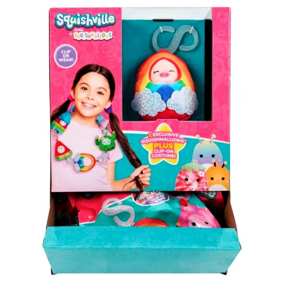 Squishville Style & Squish Clips (12ct) RRP £5.99