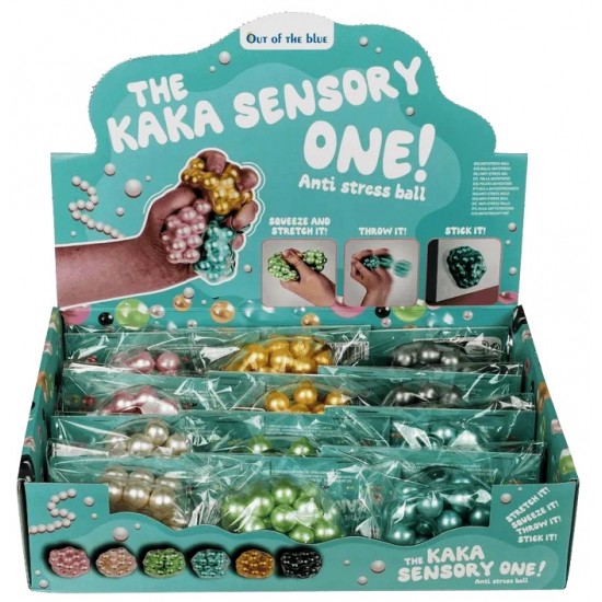 Kaka Sensory Anti Stress Ball in Polybag (12ct) RRP £2.99