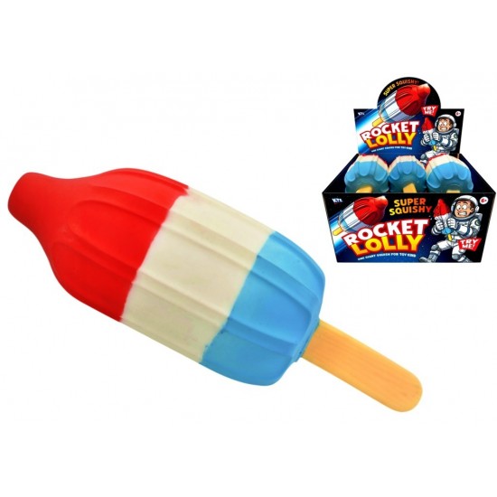 Rocket Lolly Jumbo Squishy in CDU (6ct) RRP £7.99