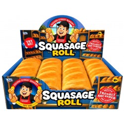 Sausage Roll Giant Squishy in CDU (8ct) RRP £7.99