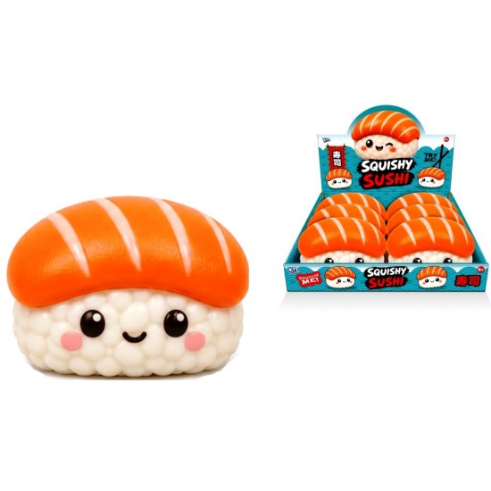 Sushi Giant Squishy in CDU (6ct) RRP £7.99