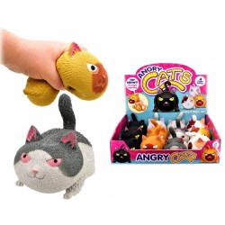 Cat Angry Squishies in CDU (12ct) RRP £3.99 Cat Angry Squishies in CDU (12ct) RRP £3.99