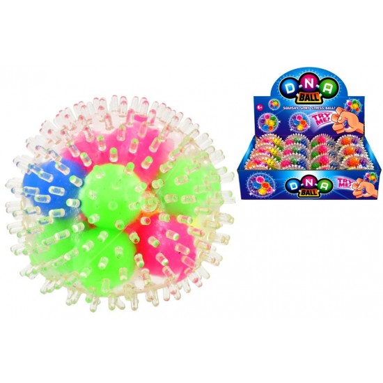 DNA Ball Spiky Stress Toy in CDU (12ct) RRP £1.99