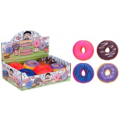Doughnut 8cm Kawaii Squeezy Toy (12ct) RRP £1.99 Doughnut 8cm Kawaii Squeezy Toy (12ct) RRP £1.99