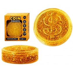 Coin Gold Maltose Glitter Squishy in Box (8ct) RRP £5.49 (AVAILABLE FROM OCTOBER 2026)