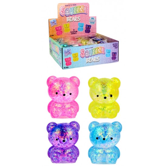 Bear Sugar Gel Maltose Squishy (12ct) RRP £1.99 (AVAILABLE FROM JUNE 2026)