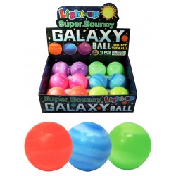 Galaxy Ball Light-up Super Bouncy (12ct) RRP £1.99 Galaxy Ball Light-up Super Bouncy (12ct) RRP £1.99
