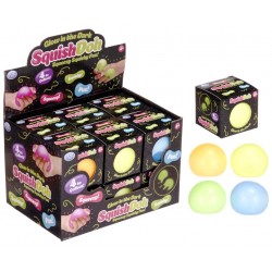 Squishdoh (66257) Small Glow-in-the-Dark Stress Ball (12ct) RRP £1.99 Squishdoh (66257) Small Glow-in-the-Dark Stress Ball (12ct) RRP £1.99