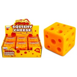 Cheese Jumbo 12cm Squishy in CDU (6ct) RRP £8.99 - MAXIMUM ONE DISPLAY PER CUSTOMER