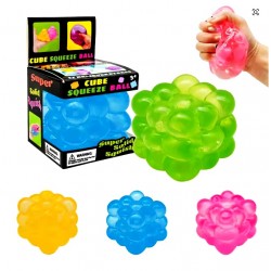 Bobble Cube Squishy in Box (12ct) RRP £2.99 - MAXIMUM ONE CDU PER ORDER 