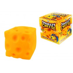 Cheese Jumbo 12cm Squishy in Clear Box (12ct) RRP £7.99 