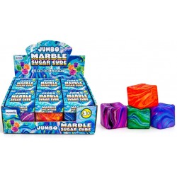 Marble Cube Jumbo Sugar Squishy in CDU (6ct) RRP £5.99 Marble Cube Jumbo Sugar Squishy in CDU (6ct) RRP £5.99