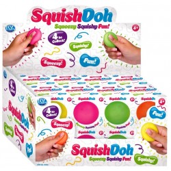 Squishdoh Mini 4cm Neon Ball in Box (24ct) RRP 99p - MAXIMUM ONE DISPLAY PER CUSTOMER Squishdoh Mini 4cm Neon Ball in Box (24ct) RRP 99p - MAXIMUM ONE DISPLAY PER CUSTOMER
