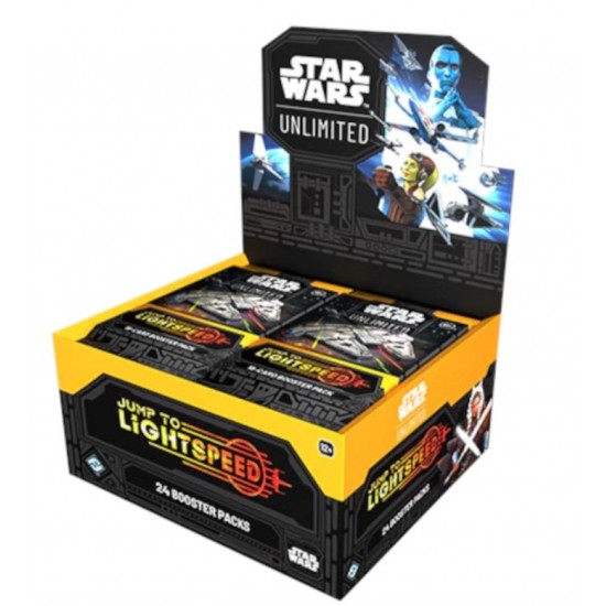 Star Wars: Unlimited 4 - Jump to Lightspeed Boosters (24ct) RRP £4.99