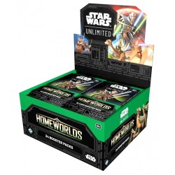Star Wars Unlimited: Homeworlds Boosters (24ct) RRP £4.99 - RELEASE DATE: OCTOBER 9, 2026 Star Wars Unlimited: Homeworlds Boosters (24ct) RRP £4.99 - RELEASE DATE: OCTOBER 9, 2026