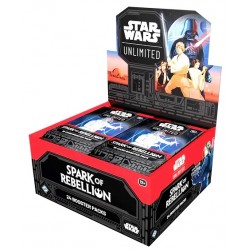 Star Wars: Unlimited - Spark of Rebellion Boosters (24ct) RRP £4.99 - RELEASE DATE: MARCH 8, 2024