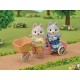 Tandem Cycling Set - Husky Sister & Brother (SYL25637) RRP £22.99