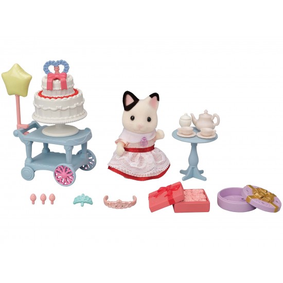 Party Time Playset Tuxedo Cat Girl (SYL25646) RRP £19.99