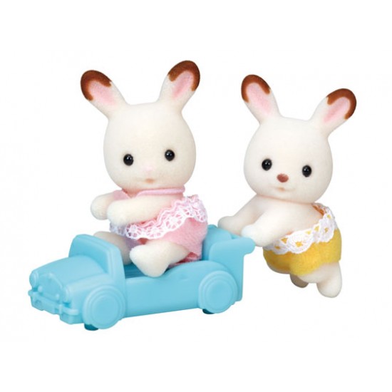 Chocolate Rabbit Twins (SYL05420) RRP £10.49