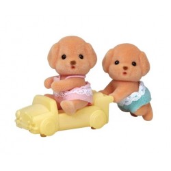 Toy Poodle Twins (SYL05425) RRP £10.49