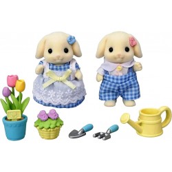 Blossom Gardening Set - Flora Rabbit Brother & Sister (SYL25736) RRP £22.99