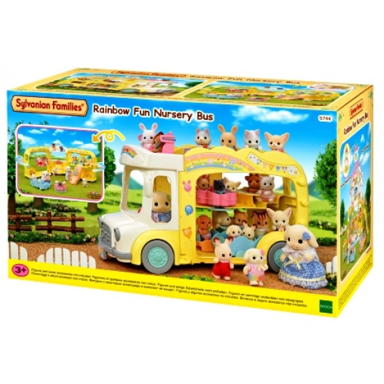 Rainbow Fun Nursery Bus (SYL65744) RRP £32.99