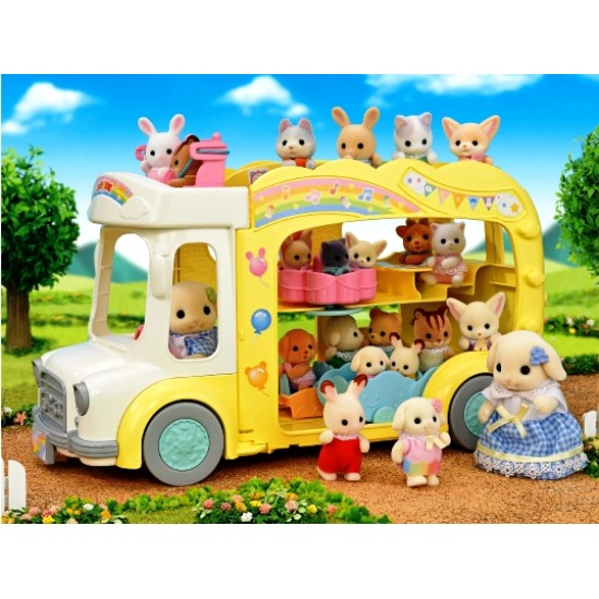 Rainbow Fun Nursery Bus (SYL65744) RRP £32.99