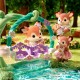 Floral Swing Set - Deer Babies (SYL65801 - Ready To Play) RRP £24.99