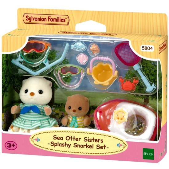 Splashy Snorkel Set - Sea Otter Sisters (SYL25804 - Ready To Play) RRP £19.99
