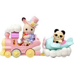 Amusement Park Ride Set - Plane & Train (SYL65819) RRP £21.99