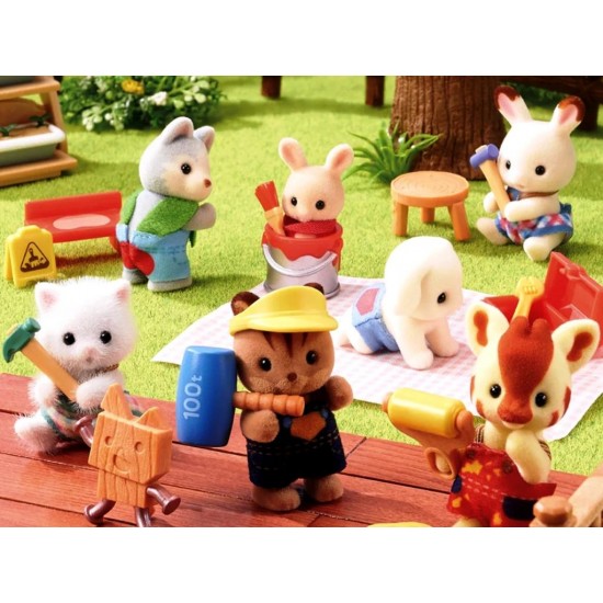 Baby Builder Friends Series CDU (16ct) (SYL65838) RRP £4.99 