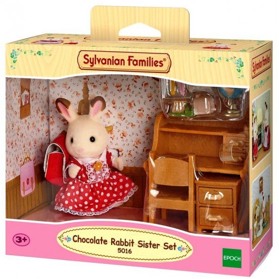 Chocolate Rabbit Sister Set (SYL25016) RRP £21.99