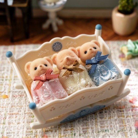 Biscuit Bear Sleepy Triplets Set (SYL05866) RRP £16.99