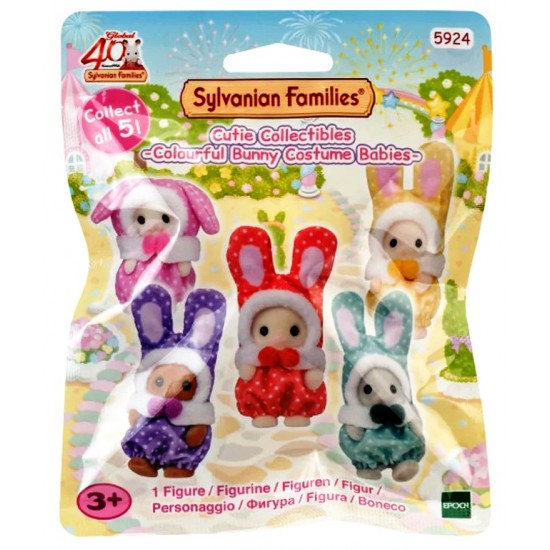 Baby Colourful Bunnies Costume Series CDU (16ct) (SYL65924) RRP £5.49