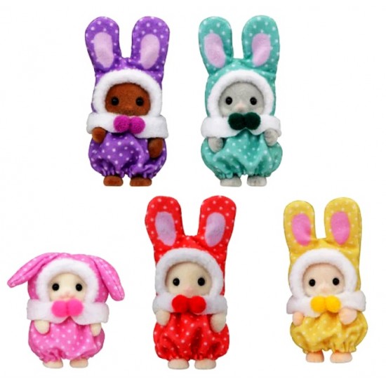 Baby Colourful Bunnies Costume Series CDU (16ct) (SYL65924) RRP £5.49