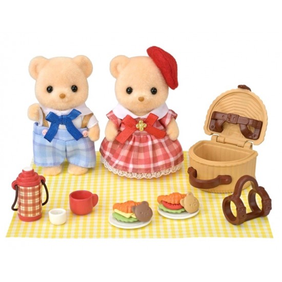 Delicious Picnic Set - Biscuit Bear Brother & Sister (SYL25852) RRP £25.99