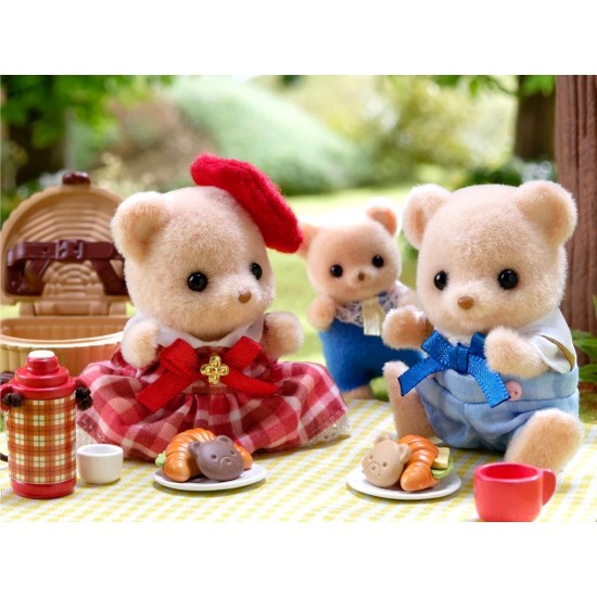 Delicious Picnic Set - Biscuit Bear Brother & Sister (SYL25852) RRP £25.99