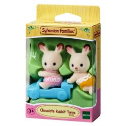 Chocolate Rabbit Twins (SYL05420) RRP £10.49