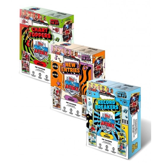 Match Attax 2026/27 20th Anniversary Mega Tin CDU (6ct) - RELEASE DATE: SEPTEMBER 10, 2026