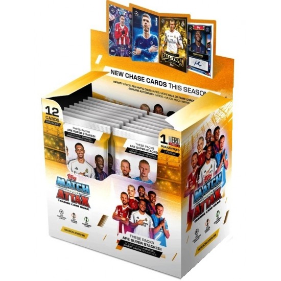 Match Attax 2025/26 Trading Card Game CDU (32ct) RRP £3.00